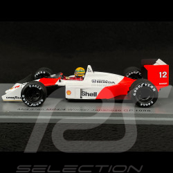 Ayrton Senna McLaren MP4/4 n° 12 Sieger Japan GP 1988 F1 1/43 Spark S5397
