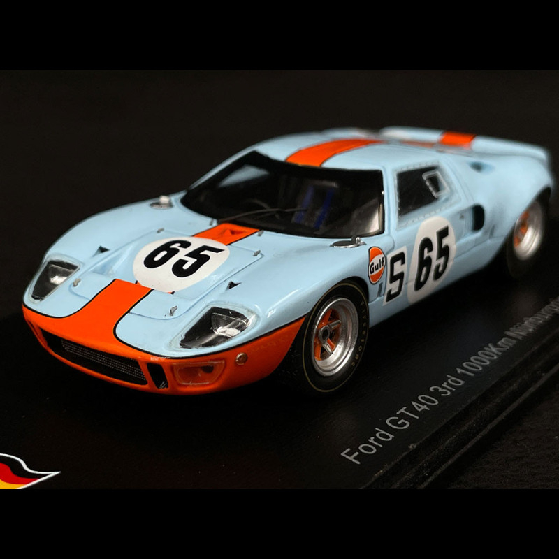 Ford Gt40 N° 65 3rd 1000km Nürburgring 1968 1 43 Spark Sg817