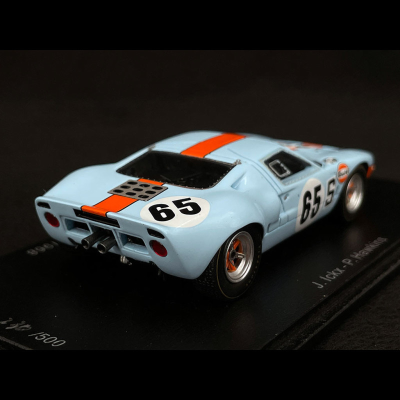 Ford GT40 n° 65 3rd 1000km Nürburgring 1968 1/43 Spark SG817