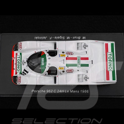 Porsche 962 C n° 18 24h Le Mans 1986 1/43 Spark S9871