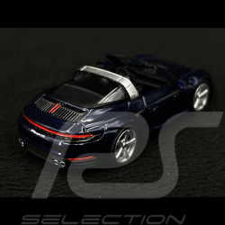 Porsche 911 Targa 4S Type 992 2021 Gentian Blue 1/64 MiniGT MGT00412
