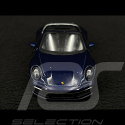 Porsche 911 Targa 4S Type 992 2021 Enzianblau 1/64 MiniGT MGT00412
