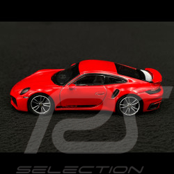 Porsche 911 Turbo S Type 992 2021 Indischrot 1/64 MiniGT MGT00423