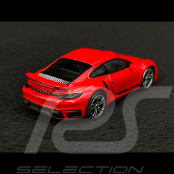 Porsche 911 Turbo S Type 992 2021 Guards Red 1/64 MiniGT MGT00423