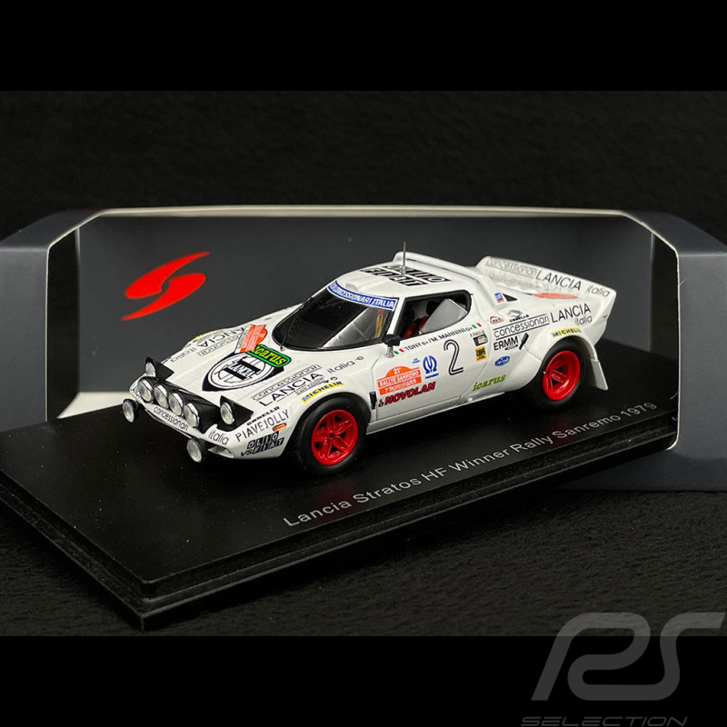 Lancia Stratos HF n° 2 Sieger Rallye Sanremo 1979 1/43 Spark S9105