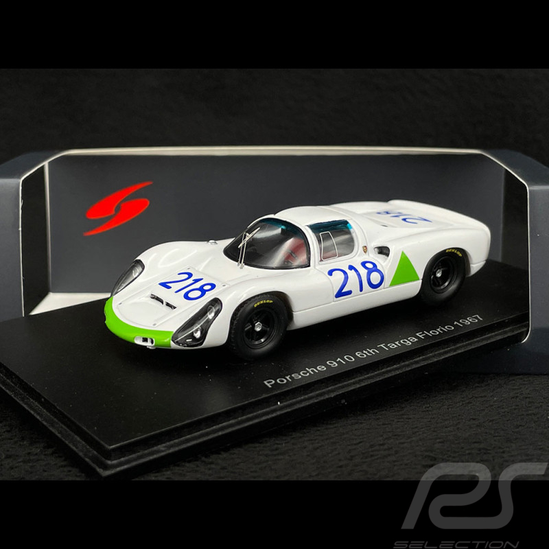 Porsche 910 n° 218 Targa Florio 1967 1/43 Spark S9239