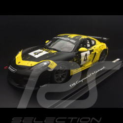 Exemplär n° 00/2000 	 Porsche Cayman GT4 Clubsport 2019 n° 4 Präsentation 1/18 Minichamps WAP0214150K