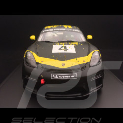 Copy n° 00/2000 Porsche 718 Cayman GT4 Clubsport 2019 n° 4 présentation 1/18 Minichamps WAP0214150K