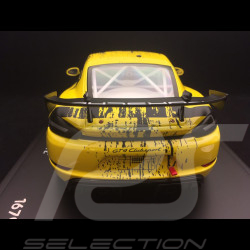 Exemplaire n° 00/2000 Porsche 718 Cayman GT4 Clubsport 2019 n° 4 présentation 1/18 Minichamps WAP0214150K