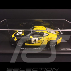 Copy n° 00/2000 Porsche 718 Cayman GT4 Clubsport 2019 n° 4 présentation 1/18 Minichamps WAP0214150K