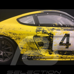 Copy n° 00/2000 Porsche 718 Cayman GT4 Clubsport 2019 n° 4 présentation 1/18 Minichamps WAP0214150K