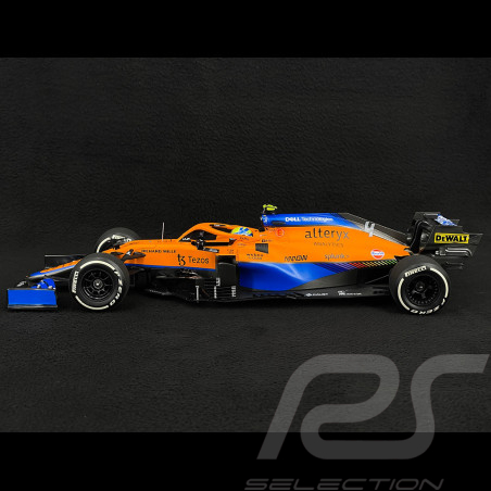 Lando Norris McLaren F1 MCL35M n° 4 Monza 2021 Italian Grand Prix 1/18 Minichamps 530213304