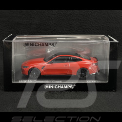 BMW M4 Competition Coupé 2020 Rouge Toronto 1/43 Minichamps 410020121