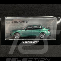 BMW M3 Competition Limousine 2020 Isle of Man Green 1/43 Minichamps 410020200