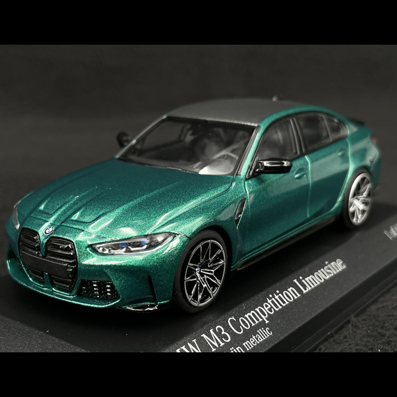 BMW M3 Competition Limousine 2020 Isle of Man Green 1/43 Minichamps  410020200