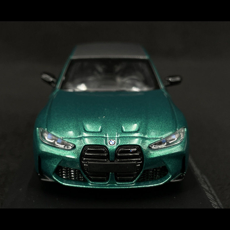 Modellino in miniatura Bmw M3 1/43 Minichamps Competition (G80) metallise  verde 2020 