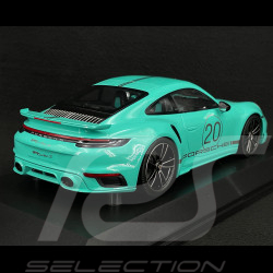 Porsche 911 Turbo S Type 992 2021 20th Anniversary China Mint Green Metallic 1/18 Minichamps 155069175
