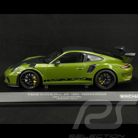 Porsche 911 GT3 RS Type 991 Weissach Package 2019 Vert Olive 1/18 Minichamps 155068232