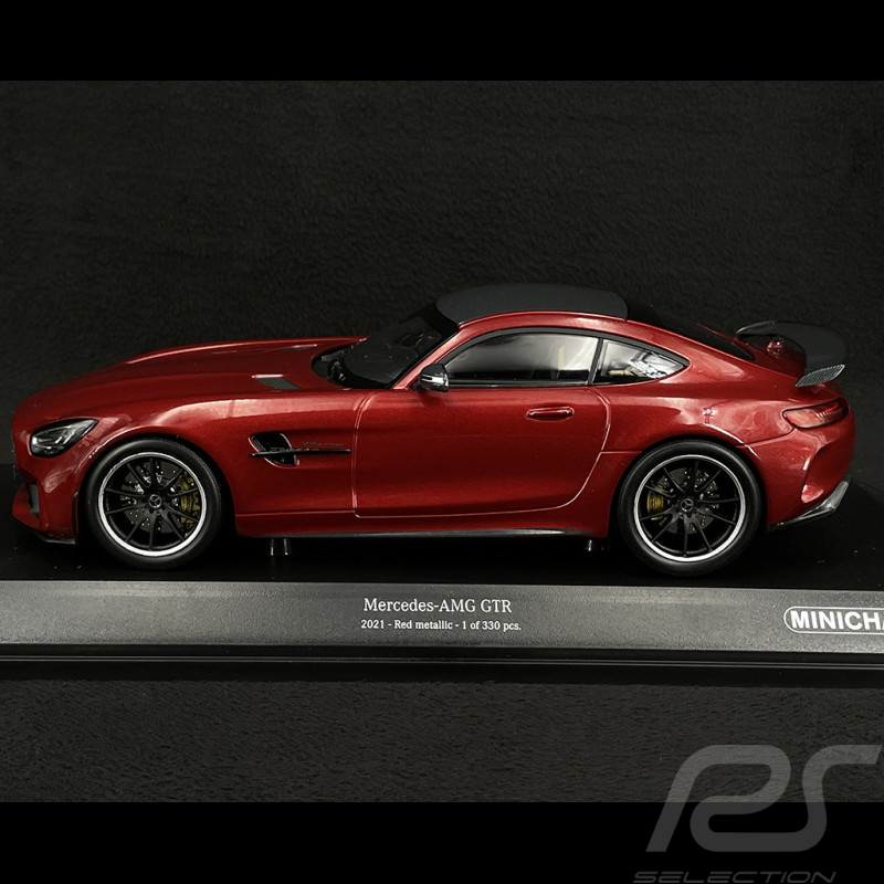 Mercedes-AMG GT R 2021 Metallicrot 1/18 Minichamps 155036027
