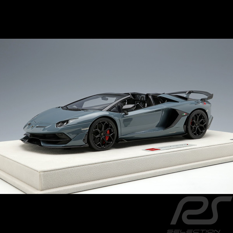 Lamborghini Aventador SVJ Roadster 2019 Telesto Grey 1/18 MakeUp EML029E