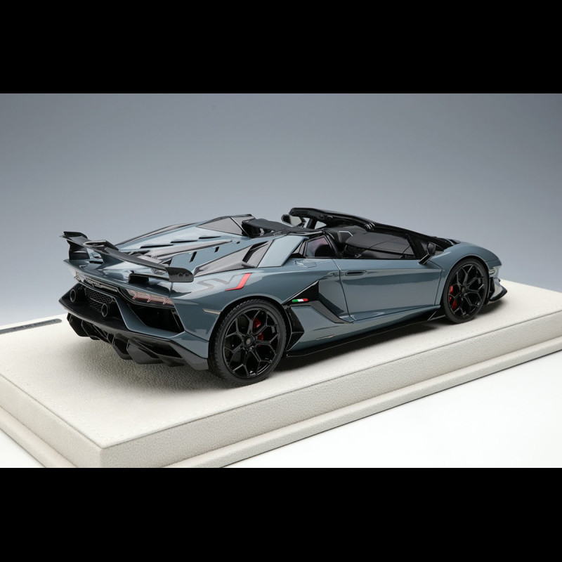 Lamborghini Aventador SVJ Roadster 2019 Telesto Grey 1/18 MakeUp EML029E