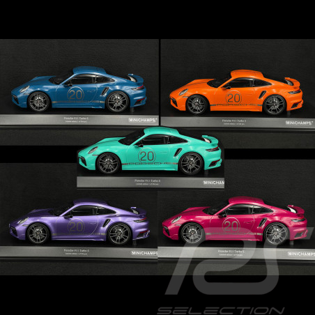 Set de 5 Porsche 911 Turbo...