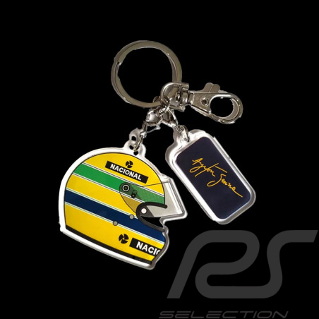 Porte-clés Casque Ayrton Senna 701218232-001