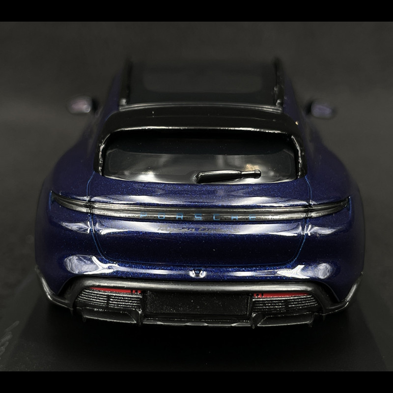 Modèle Réduit 1:43 Porsche Taycan Turbo S Cross 2020 Bleu Par Minichamps - Réf. 410068475