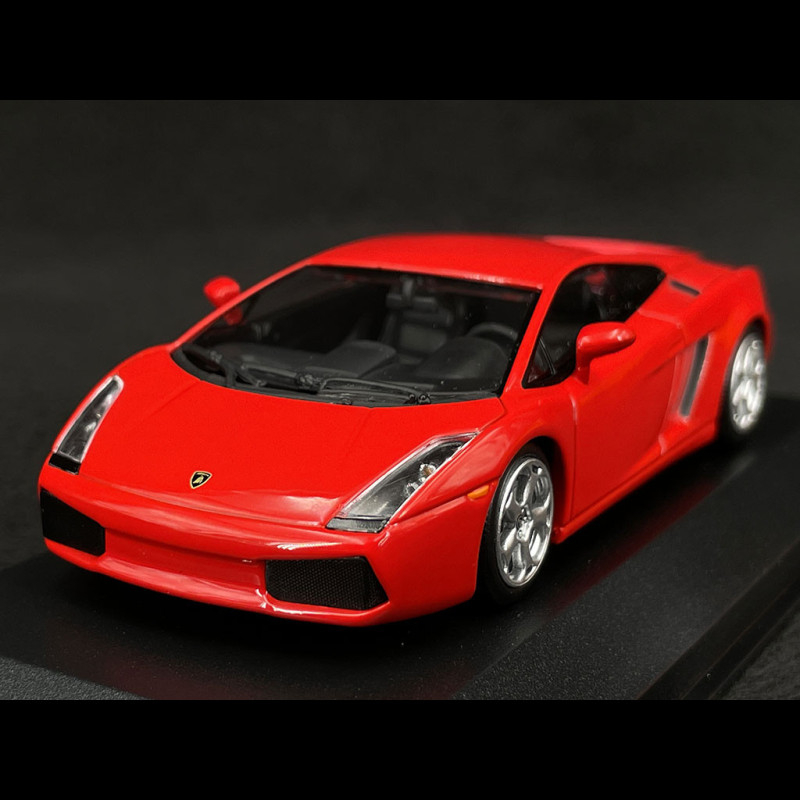 Miniature Lamborghini Gallardo 2004 Rouge 1:43 – Maxichamps – Modèle De Collection Moulé Sous Pression - 11