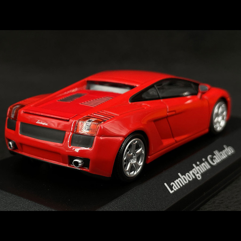 Miniature Lamborghini Gallardo 2004 Rouge 1:43 – Maxichamps – Modèle De Collection Moulé Sous Pression - 12