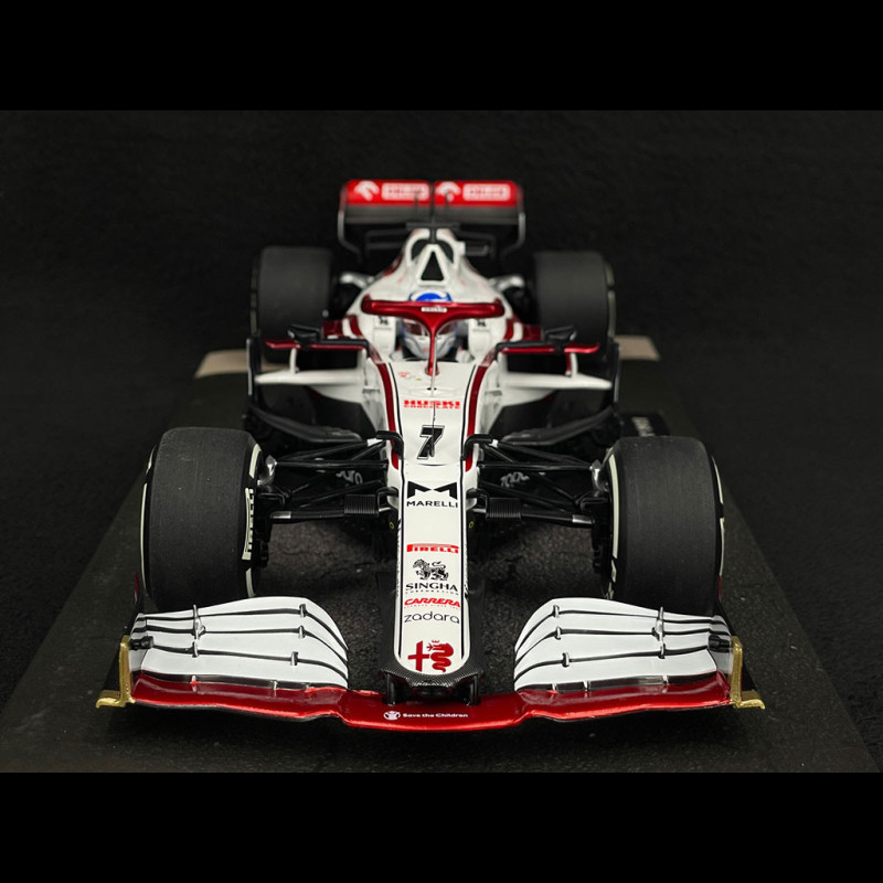 Kimi Raikkonen Alfa Romeo C41 n° 7 GP Abu Dhabi 2021 F1 1/18 Minichamps  117212307