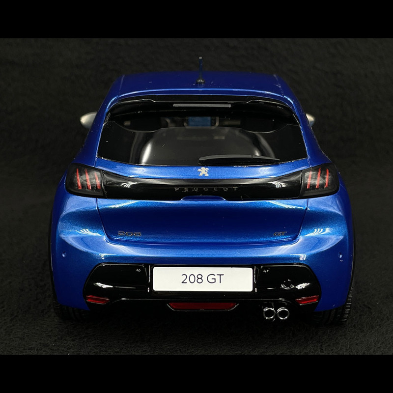 PEUGEOT 208 GT 2020 Blue Vertigo - 1:18 OttOmobile OT392 OttO - Hexos  miniatures