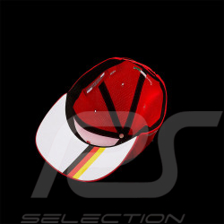 Ferrari Cap F1 Vettel n°5 Flat Visor Red 130191032-600