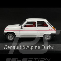 Renault 5 Alpine Turbo 1983 Blanc 1/43 Norev 510535