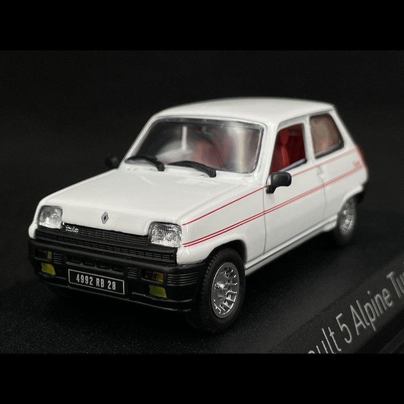 Renault 5 Alpine Turbo 1983 White 1/43 Norev 510535