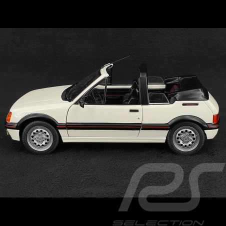 Peugeot 205 CTI 1986 White Meije 1/18 Solido S1806202