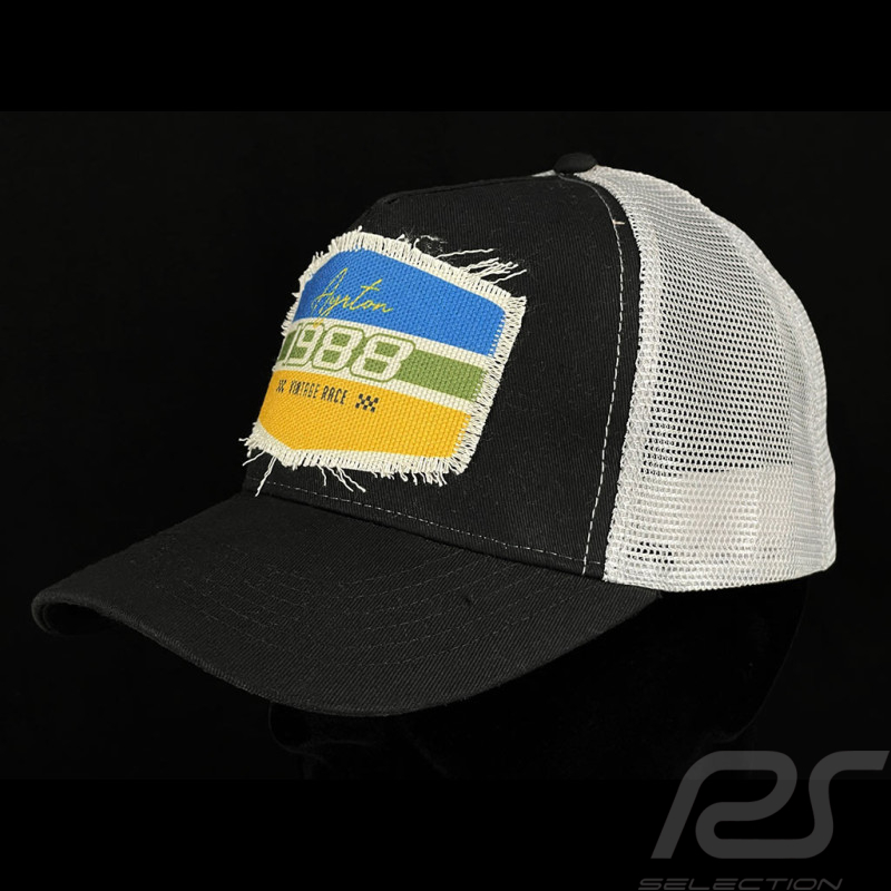 Casquette Ayrton 1988 Senna Heritage Trucker Noir / Gris