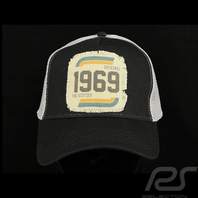 Anniversary Cap Jahrgang 1969 Sixties Trucker Schwarz / Grau