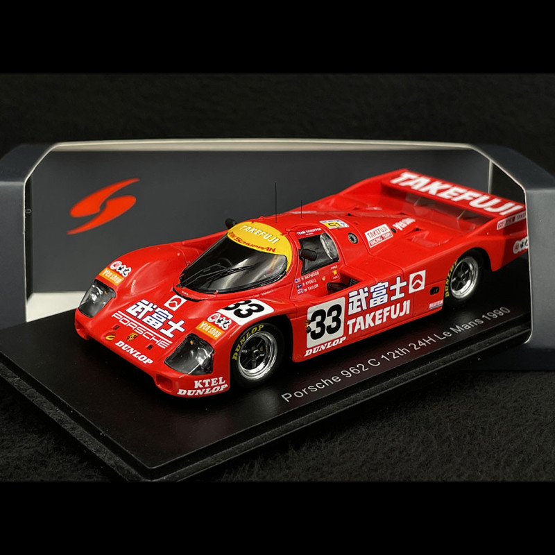 Porsche 962 C Nr 19 24h Le Mans 1990 Team Davey 1/43 Spark S9882