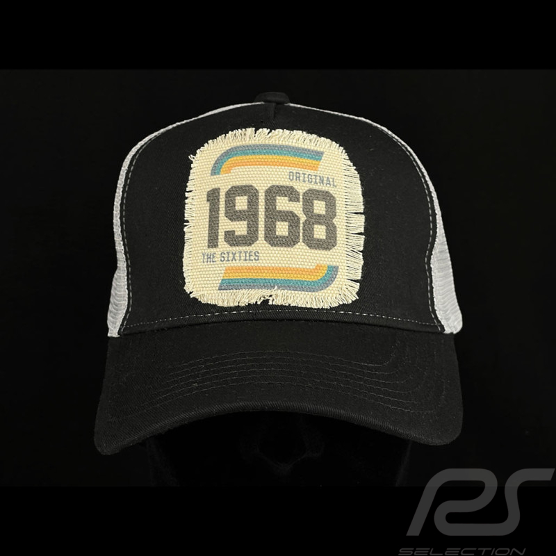 Anniversary Cap Jahrgang 1968 Sixties Trucker Schwarz / Grau