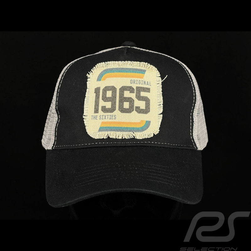 Anniversary Cap Jahrgang 1965 Sixties Trucker Schwarz / Grau
