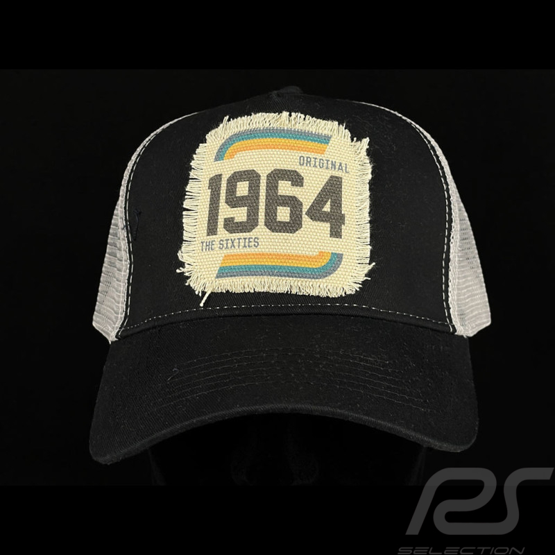 Anniversary Cap Jahrgang 1964 Sixties Trucker Schwarz / Grau