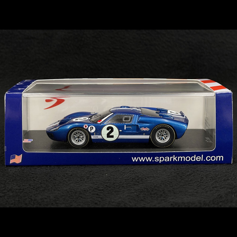 Ford GT40 Mk II n° 2 2nd 24h Daytona 1967 1/43 Spark US259