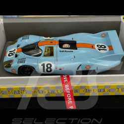 Porsche Slot car 917 LH Le Mans 1971 n° 18 JWA Gulf 1/32 Le Mans miniatures 13207118M