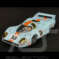 Porsche Slot car 917 LH Le Mans 1971 n° 18 JWA Gulf 1/32 Le Mans miniatures 13207118M