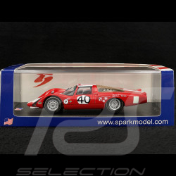 Porsche 906 LH n° 40 12h Sebring 1967 1/43 Spark US268