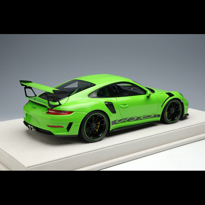 Porsche 911 GT3 RS type 991 2018 Lizard green 1/18 Make Up Eidolon EML060A