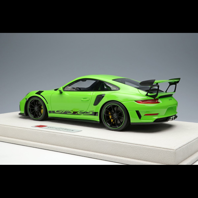 Porsche 911 GT3 RS type 991 2018 Lizard green 1/18 Make Up Eidolon