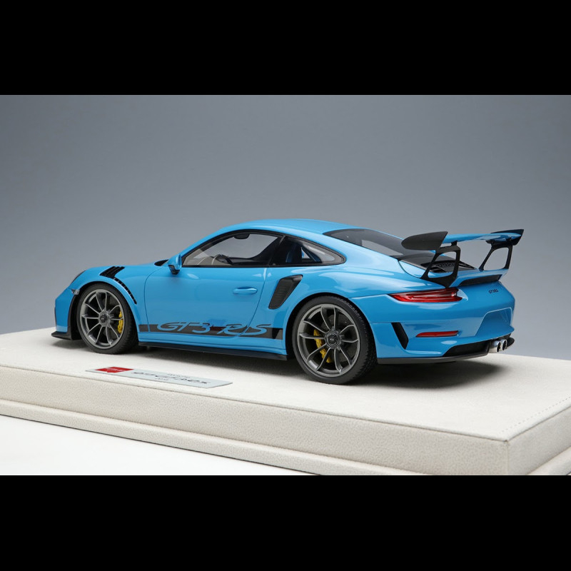 Porsche 911 GT3 RS type 991 2018 Miami Blue 1/18 Make Up Eidolon EML060B