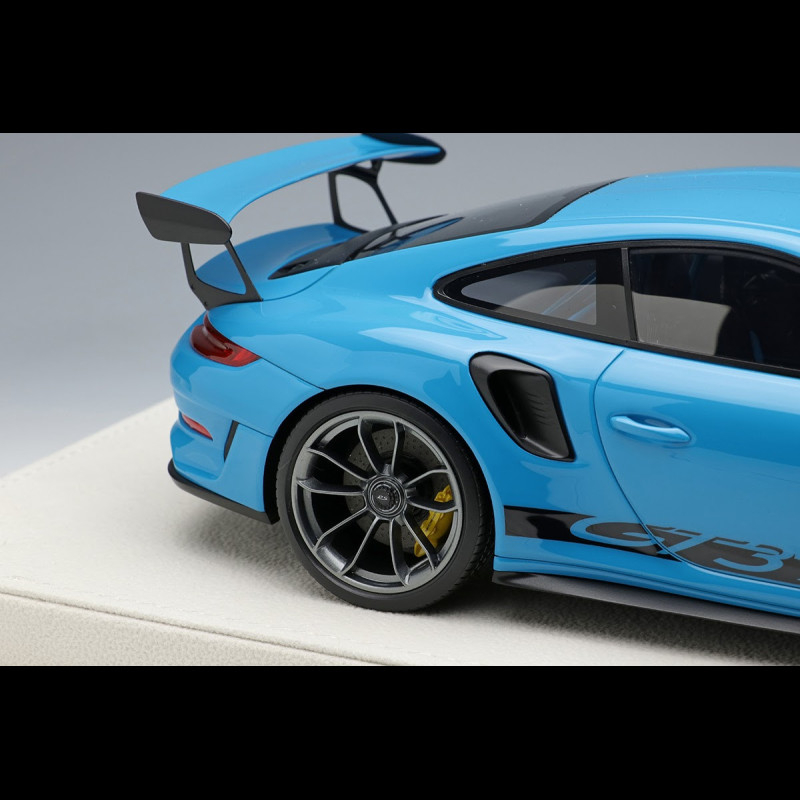 Porsche 911 GT3 RS type 991 2018 Miami Blue 1/18 Make Up Eidolon EML060B